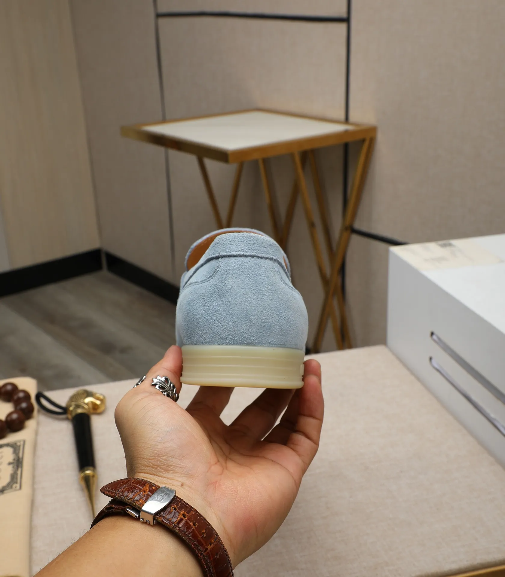 Men's shoes 💰520 📛📛Original (water-dyed cow lining) GUCCI official website formal shoes🌀 Italian 🇮🇹Imported cowhide➕Top imported water-dyed cowhide lining💋Finely handmade Original bottom, the real thing looks better when photographed in person Standard size 38-44